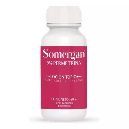SOMERGAN PERMETRINA LOCION TOPICA 60ML